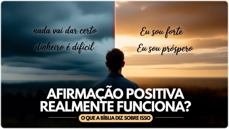 Afirmação Positiva Realmente Funciona O que a Bíblia Diz sobre Lei da Atração e Transformação Mental